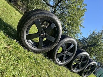 Alu kola Dezent TD Dark Black ,5x112,7.5x18,ET38-TOP STAV - 3