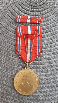 MEDAILE ZA VĚRNOST A BRANNOST + STUŽKA - 3
