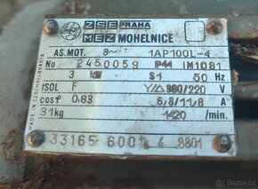 Elektromotor 3 kW 1400 ot. - 3