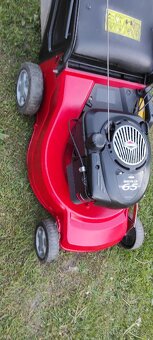 Benzínová sekačka s pojezdem šasí hliníkové motor briggs - 3
