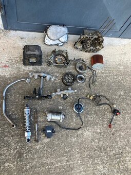 Honda rebel 125 - stator, rotor, spojka - 3