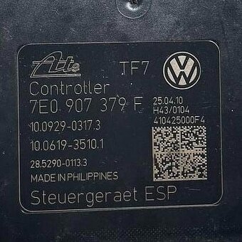 Řídící jednotka ABS 7E0907379F VW Transporter T5 7J 2011 - 3