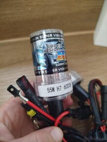 Xenonové výbojky H7, 55W, 6000K - 3