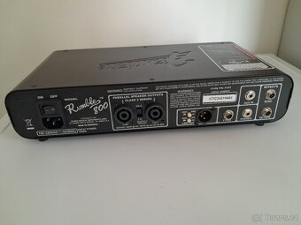 PRODÁM BASKYTAROVÝ ZESILOVAČ FENDER RUMBLE 800 - 3