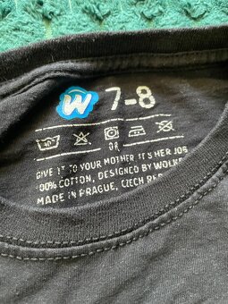 Originální dětské unisex tričko Wolken vel. 7/8 let top stav - 3