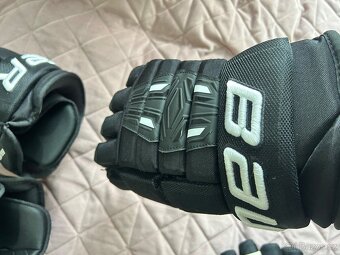 ✅ Hokejové rukavice BAUER PRO SERIES SR - č. 14 - BLACK ✅ - 3