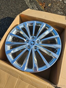Nová alu kola Trinity leštěné 19" Škoda Superb L&K - 3