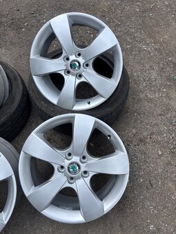 Alu disky r17 5x112 Škoda pegasus - 3