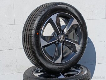 Pěkná nová orig alu kola Škoda Fabia 4, Michelin 195/55/16 - 3