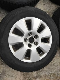Sada kol 5x112 R16 origo AUDI, pneu Hankook na dojetí - 3