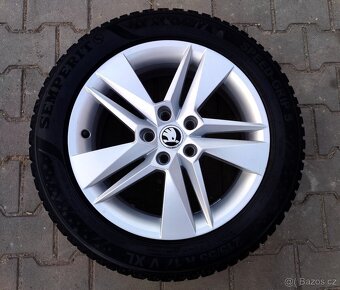 Alu kola originál Škoda Superb III 5x112 R17 Markab - 3