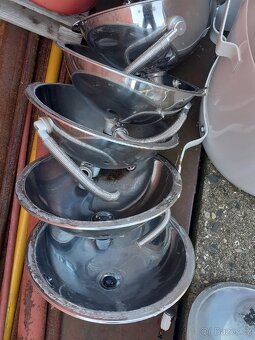 Nerezová umyvadla 40cm prumer - 3