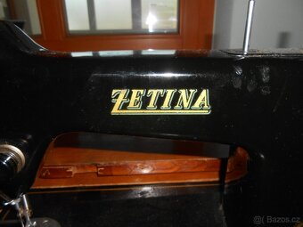 Starý šicí stroj ZETINA - 3