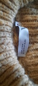 Dámský béžový svetr s lurexem, zn. Zara - 3