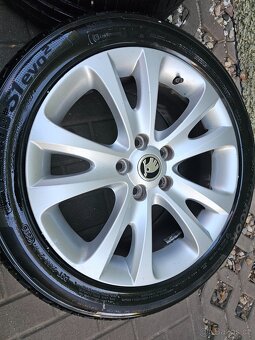ALU letní kola Škoda 5x112  R17 Superb II Trifid - 3