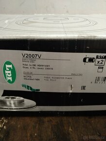 Prodám kotouče+destičky škoda fabia,roomster,polo /sada/ - 3