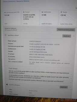 Počítač HP I5, 12GB RAM, 250GB SSD, GK, WIN10Pro - 3