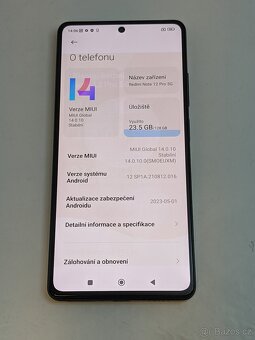 Xiaomi Redmi Note 12 Pro 5G 6/128gb blue. Záruka 6 měsíců. - 3