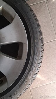 ALU kola s pneu 225/45 R17 runflat . Bmw - 3