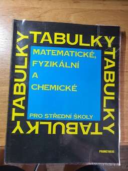 Matematické, fyzikální a chemické tabulky pro střední školy - 3