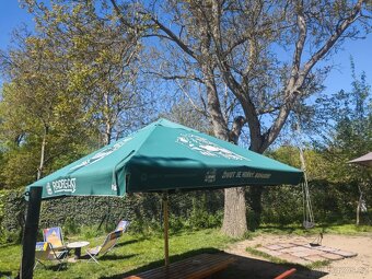 Potah na hospodský slunečník Radegast 3,5m x 3,5m - 3