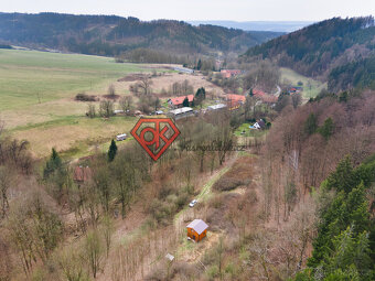 PRODEJ - chata s vlastním pozemkem v Horním Houžovci - 3