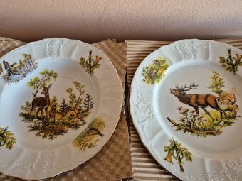 Talířová sada motiv myslivec Bernadotte - 3