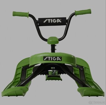 Skibob Stiga, sáňky s volantem, boby - 3