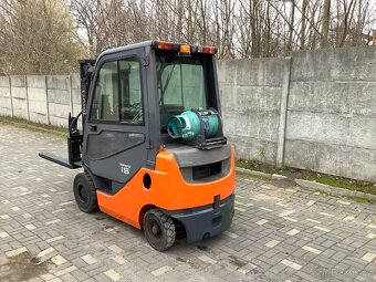 Toyota 8FGF15 LPG, triplex 4,3 m, kabina - 3