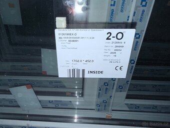 Plastové okno vyklopné nové - 3