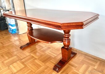 Konferenční stolek - masiv - 3