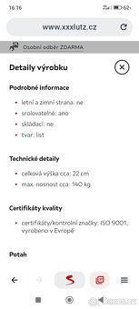 Matrace z paměťové pěny - 3