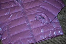 Nová fialová bunda Reserved s odlesky, velikost 152 - 3