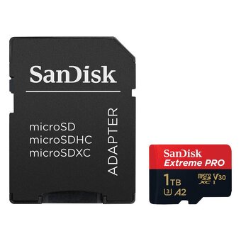 SanDisk Micro SDXC Extreme Pro 1TB - 3