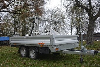 Štípací poloautomat se zvedacím stolem - SPZ - 400V / benzín - 3