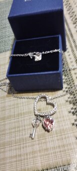 Swarovski náhrdelník s přívěsky - 3