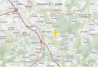 Prodej zemědělské půdy v k.ú. Struhařov u Mnichovic - 3