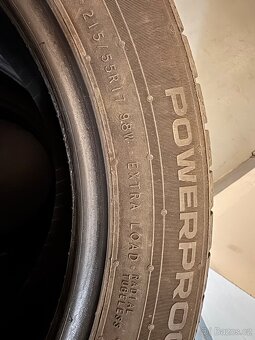 Letní Nokian 215/55 R17 - 3