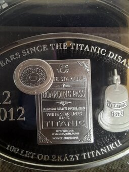 Stříbrná mince Titanic - 3