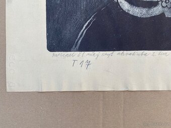Jiří Kodym / akvatinta / grafika / velkoformátová / 1968 - 3