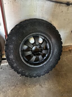 Sada alu 6x139,7 R17 pneu 33x12,50 R17 MT - 3
