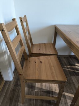 Stůl + 4 židle (IKEA Jokkmokk) - 3