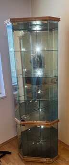 Krásná skleněná vytrína Glassbytex - 3