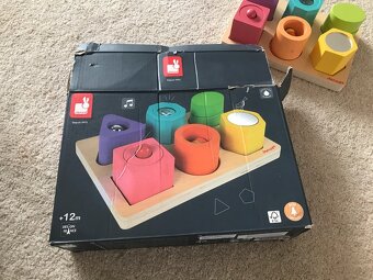 Dřevěné vkládací puzzle Janod - 3