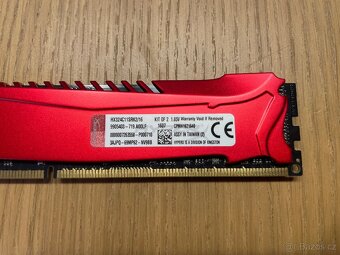 Kingston HyperX Savage RED - 16GB DDR3 2400 MHz (2x 8GB) - 3