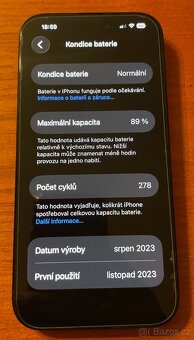 Apple Iphone 15, 128GB RAM, iOS 26.1 - 3