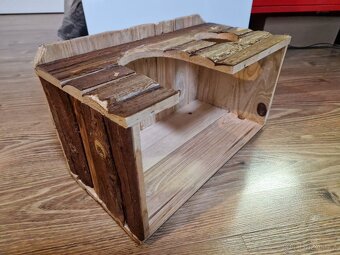 Domeček pro morce kralika drzak sena - 3