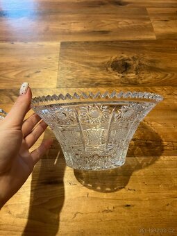 Broušená dóza Bohemia crystal - 3