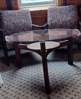 Vibtage křesla se stolkem - 3