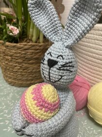 Velikonoční zajíc a kraslice,  dekorace - 3